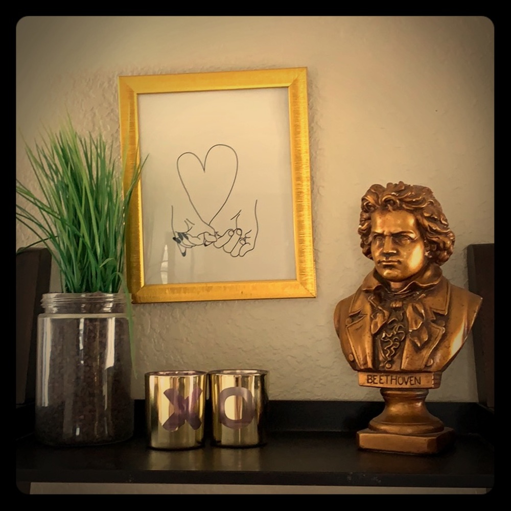 Bronze Beethoven Bust